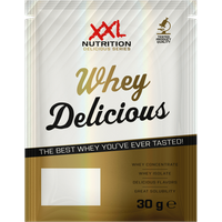 Aanbieding XXL Nutrition Whey Delicious Sample - 30 gram Yoghurt / Framboos Sample 30 gram