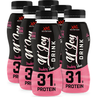 Aanbieding XXL Nutrition N'Joy Protein Drink Aardbei 6 Pack