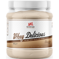 Aanbieding XXL Nutrition Whey Delicious Chocolade 450 gram