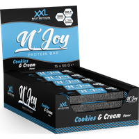 Aanbieding XXL Nutrition N'Joy Protein Bar Cookies & Cream 15 Pack