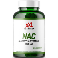 Aanbieding XXL Nutrition NAC (N-Acetyl L-Cysteine) - 750mg - 90 veggiecaps