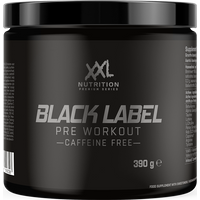 Aanbieding XXL Nutrition Black Label - Pre Workout Sinaasappel 390 gram