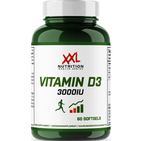 Aanbieding XXL Nutrition Vitamine D3 3000IU - 60 gelcaps - NZVT