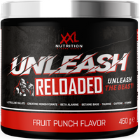 Aanbieding XXL Nutrition Unleash Reloaded - Pre Workout Fruit Punch