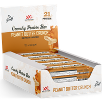 Aanbieding XXL Nutrition Crunchy Protein Bar Peanut Butter Crunch 12 Pack