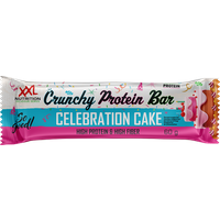 Aanbieding XXL Nutrition Crunchy Protein Bar Celebration Cake 1 Reep