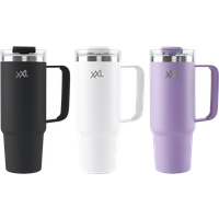 Aanbieding XXL Nutrition RVS Tumbler met Handvat en Rietje