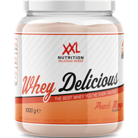 Aanbieding XXL Nutrition Whey Delicious Perzik / Mango 1000 gram