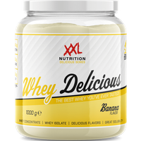 Aanbieding XXL Nutrition Whey Delicious Banaan 1000 gram