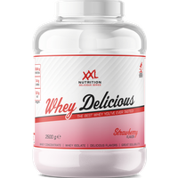Aanbieding XXL Nutrition Whey Delicious Aardbei 2500 gram