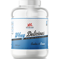 Aanbieding XXL Nutrition Whey Delicious Cookies & Cream 2500 gram