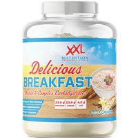 Aanbieding XXL Nutrition Delicious Breakfast Vanille 1000 gram