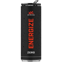 Aanbieding XXL Nutrition Energize! Sugar Free Energy Drink - 330ml Black - Zero 1 Stuk