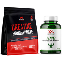 Aanbieding XXL Nutrition Creatine + HMB Stack