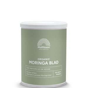Koop Mattisson HealthStyle Biologische Moringa Blad Poeder