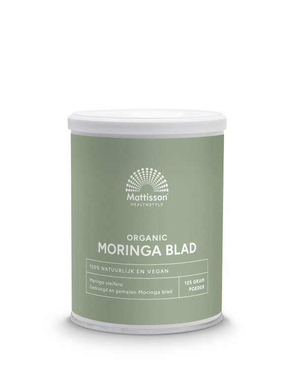 Koop Mattisson HealthStyle Biologische Moringa Blad Poeder