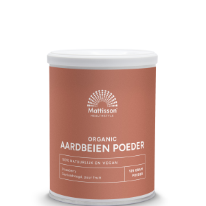 Koop Mattisson HealthStyle Aardbeien Poeder