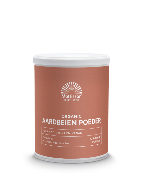 Koop Mattisson HealthStyle Aardbeien Poeder