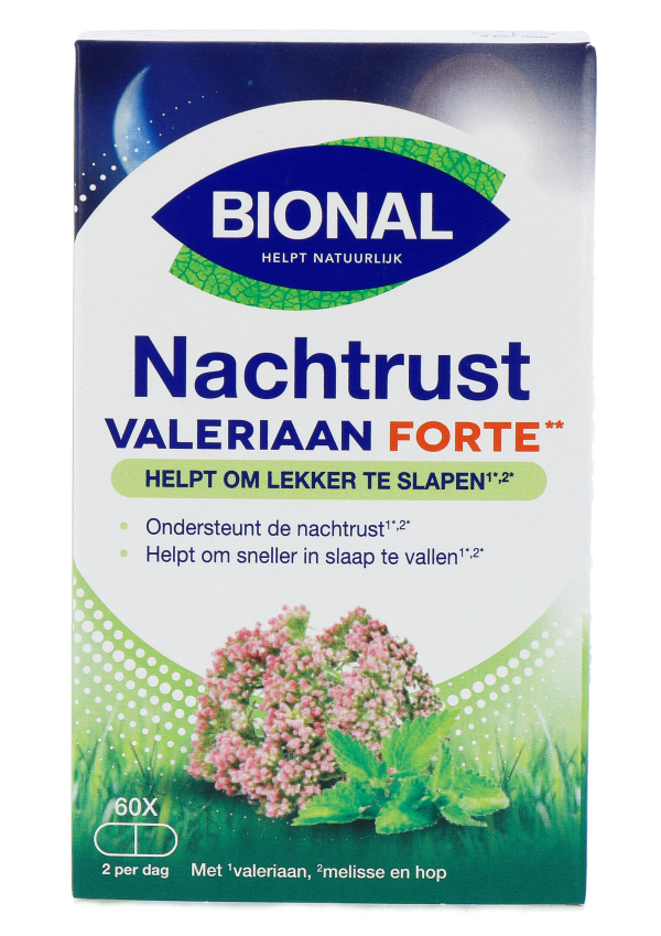 Koop Bional Nachtrust Valeriaan Forte Capsules