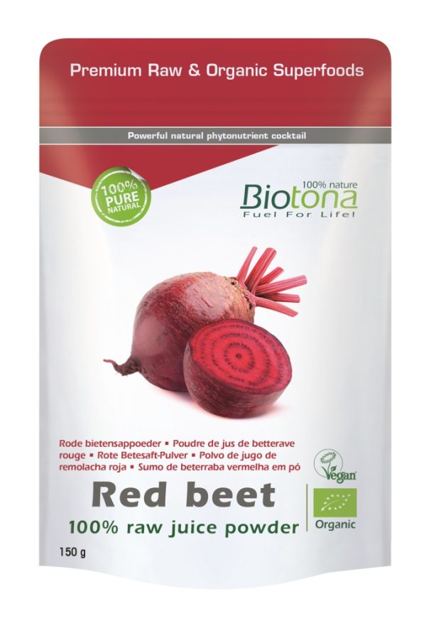 Koop Biotona Red Beet 100% Raw Juice Powder