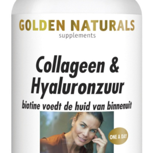 Koop Golden Naturals Collageen & Hyaluronzuur Tabletten