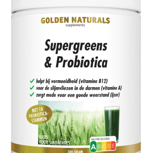 Koop Golden Naturals Supergreens & Probiotica Poeder