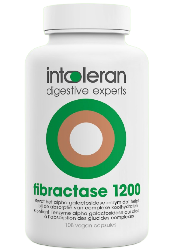 Koop Intoleran Fibractase 1200 Capsules