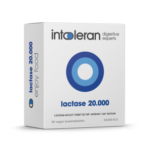 Koop Intoleran Lactase 20.000 FCC Breektabletten