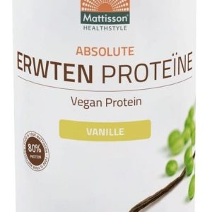 Koop Mattisson HealthStyle Vegan Absolute Erwten Proteïne Poeder Vanille
