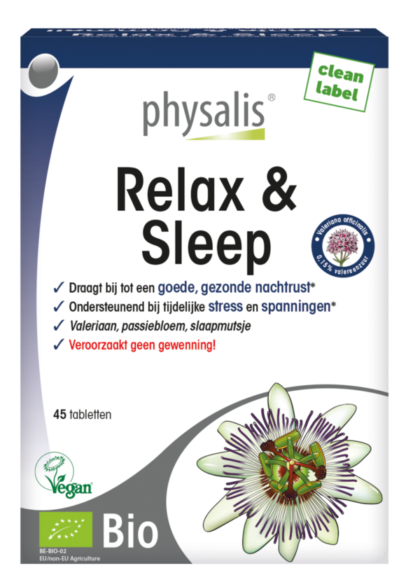 Koop Physalis Relax & Sleep Tabletten