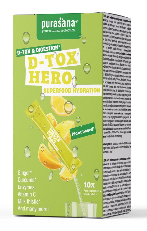 Koop Purasana D-Tox Hero Superfood Hydration Poeder