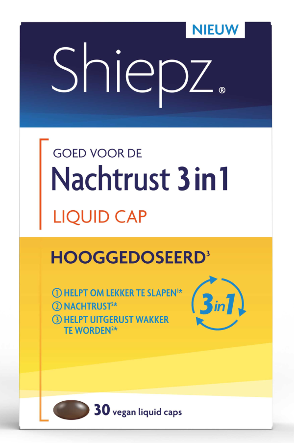 Koop Shiepz Nachtrust 3 in 1 Hooggedoseerd Capsules