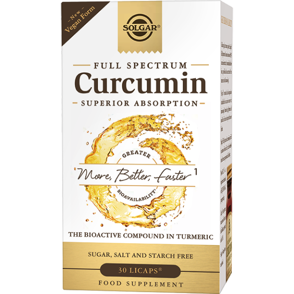 Koop Solgar Full Spectrum Curcumin (Kurkuma) Vegicapsules