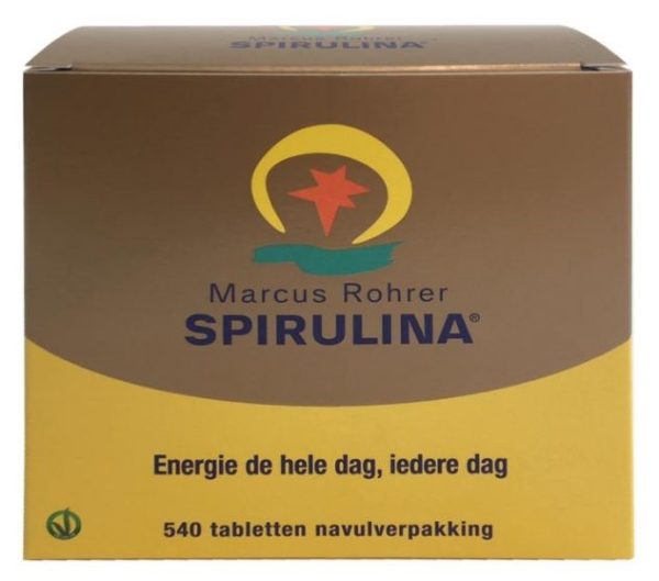Koop Marcus rohrer Spirulina Tabletten Navulverpakking