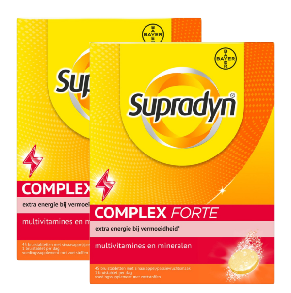 Koop Supradyn Complex Forte Bruistabletten Duoverpakking