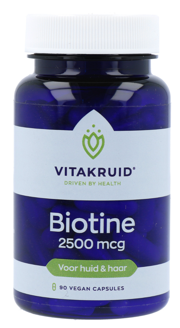 Koop Vitakruid Biotine 2500 mcg Huid & Haar Capsules