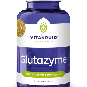 Koop Vitakruid Glutazyme oa Spijsverteringsenzymen en L-Glutamine 180