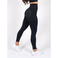 Aanbieding XXL Sportswear Seamless Leggings - Black Zwart S