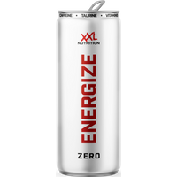 Aanbieding XXL Nutrition Energize! Sugar Free Energy Drink - 330ml White - Zero 1 Stuk