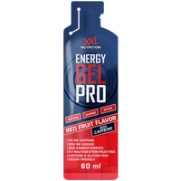 Aanbieding XXL Nutrition Energy Gel Pro Red Fruit (Caffeine) 60 ml