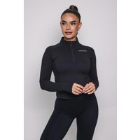 Aanbieding XXL Sportswear Training 1/4 Zip Top Zwart S