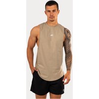 Aanbieding Qualifier Tank Top - Green Taupe