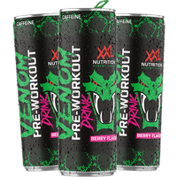 Aanbieding XXL Nutrition Venom Pre-Workout Drink Sour Berry 24 Pack