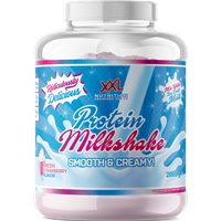 Aanbieding XXL Nutrition Protein Milkshake Aardbei 750 gram