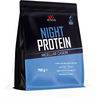 Aanbieding XXL Nutrition Night Protein Vanille 750 gram