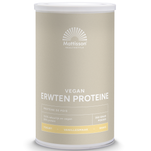 Koop Mattisson HealthStyle Vegan Erwten Proteïne Poeder Vanille