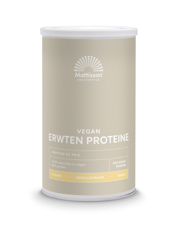 Koop Mattisson HealthStyle Vegan Erwten Proteïne Poeder Vanille
