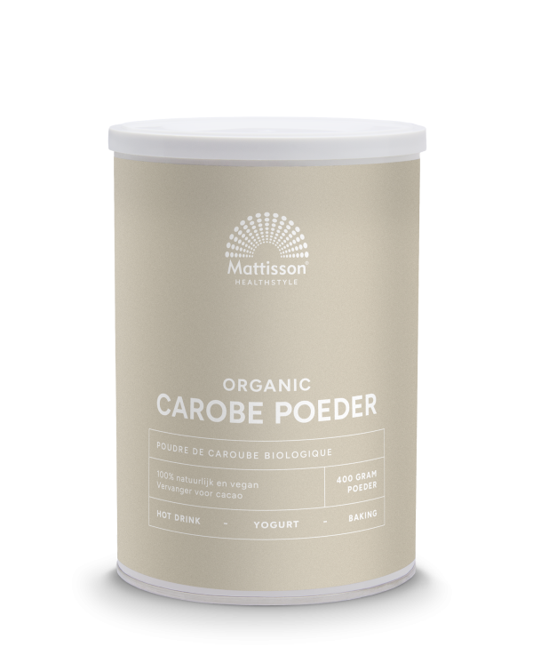 Koop Mattisson HealthStyle Biologisch Carobe Poeder
