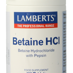 Koop Lamberts Betaïne HCl met Pepsine Tabletten