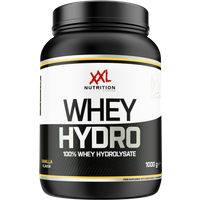 Aanbieding XXL Nutrition Whey Hydro Aardbei 1000 gram